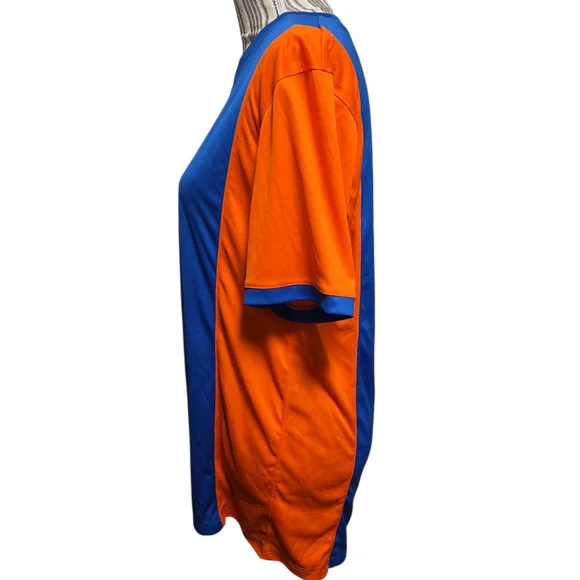 Nike NWT Men's Blue and Orange Shirt - Picture 4 of 6